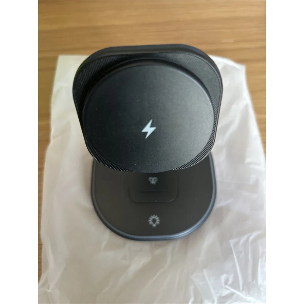 3-in-1 Charging Station, 2X Faster 15W Wireless Charging Station for iPhone 1...